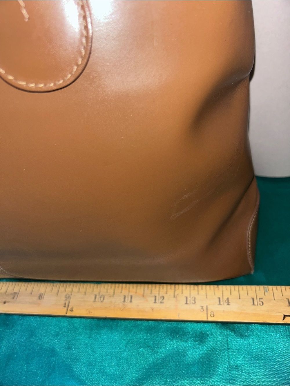 Gianni Chiarini Firenze Giuditta EUC Italian Made Tan Cognac Leather Tote - Picture 16 of 16